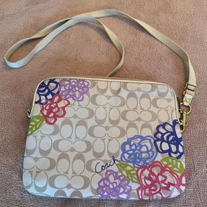 Coach Ipad Case with Strap